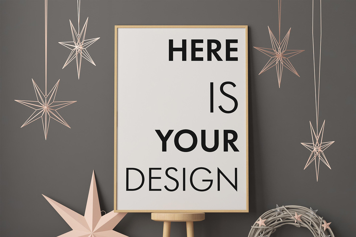 30 CHRISTMAS MOCKUPS. MEGABUNDLE, a Print Template by FilL239 (Photo 13 of 31)