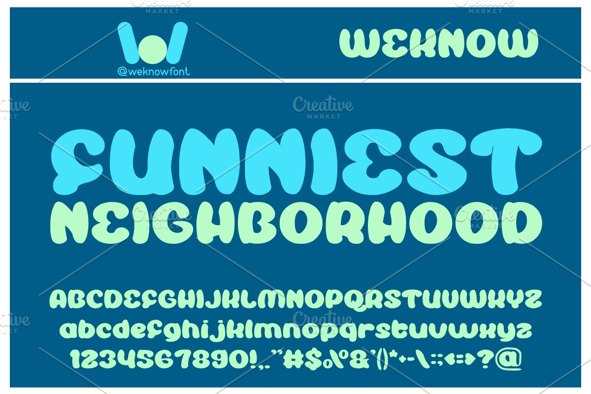 Enjoy The show font, a Font by weknow (Photo 4 of 5)