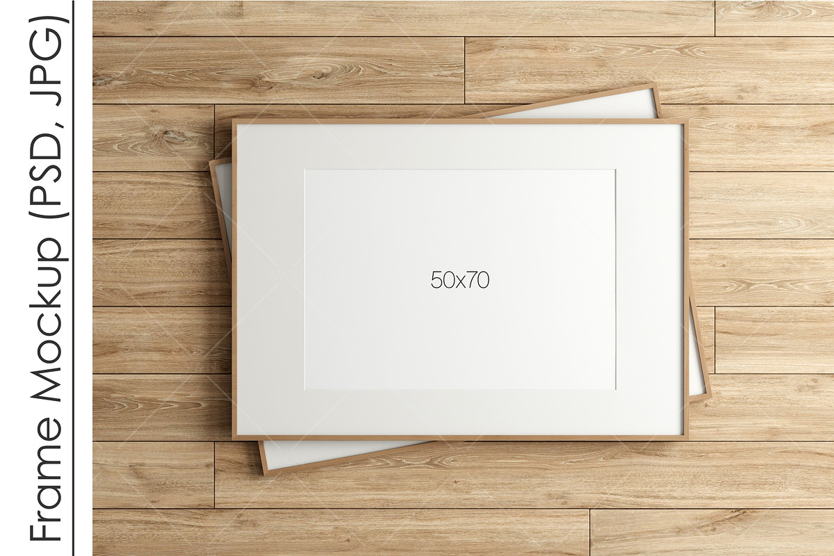 Frame Mockup PSD JPG, a Print Template by VNmockup (Photo 2 of 5)