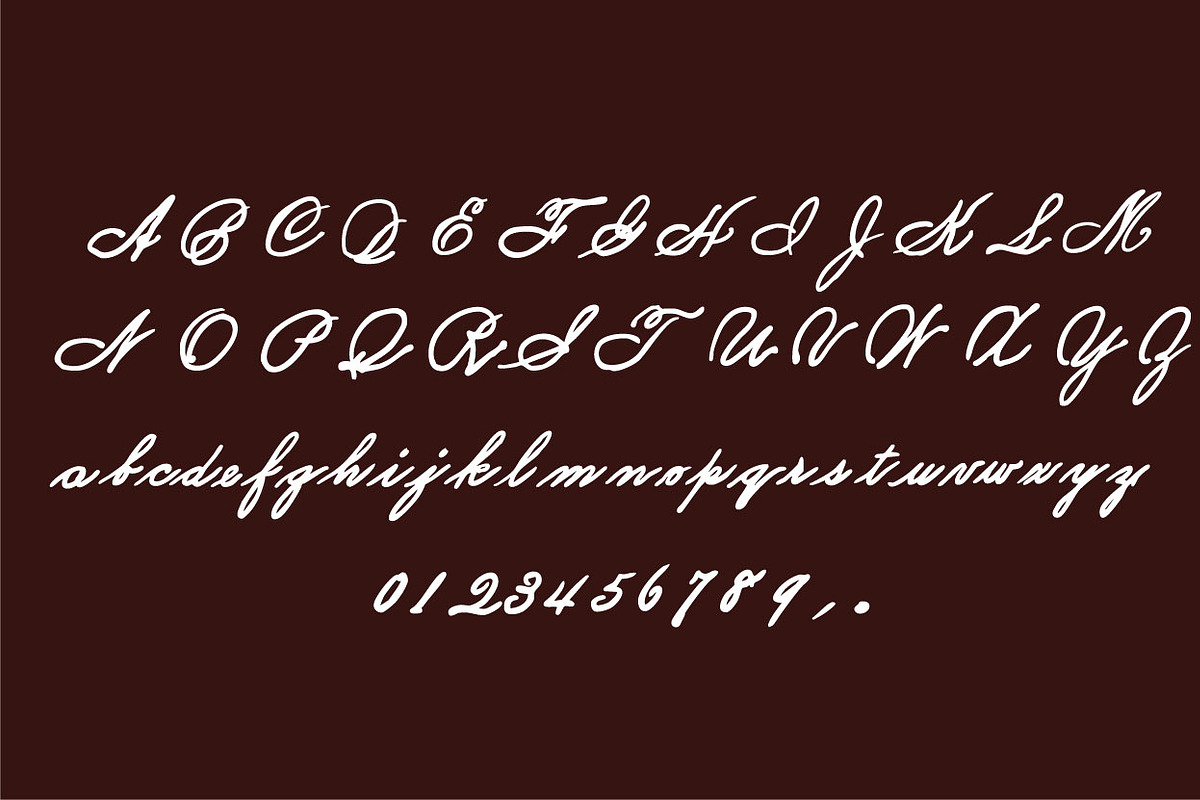 Heirloom - Decadent Handwritten font, a Font by Press & Pen (Photo 11 of 12)
