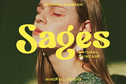 Morning Sunbeam - Retro Bold Font, a Sans Serif Font by Windfall Co (Thumbnail 2 of 10)