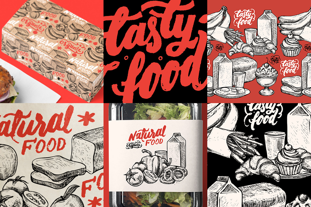 Tasty food hand drawn illustration, a Food Illustration by verywell (Photo 3 of 3)