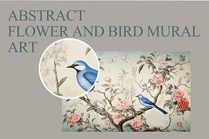 Flowers And Birds Wallpaper