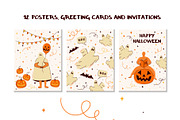 Playful Halloween Illustrations, an Object Graphic by Zim Varezhkin (Thumbnail 2 of 11)
