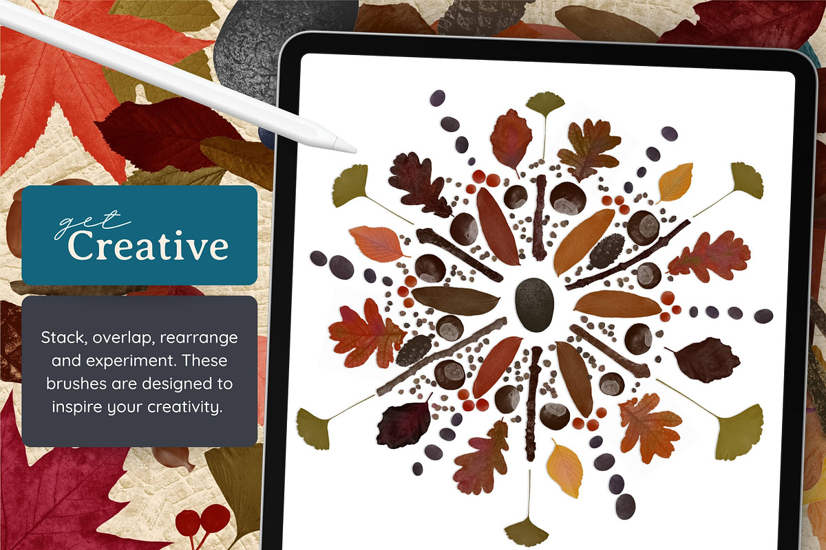 Autumn Magic for Procreate, a Brush Add-On by AJ Brushes (Photo 6 of 10)