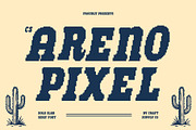 CS Areno Pixel, a Slab Serif Font by Craft Supply Co. (Thumbnail 1 of 8)