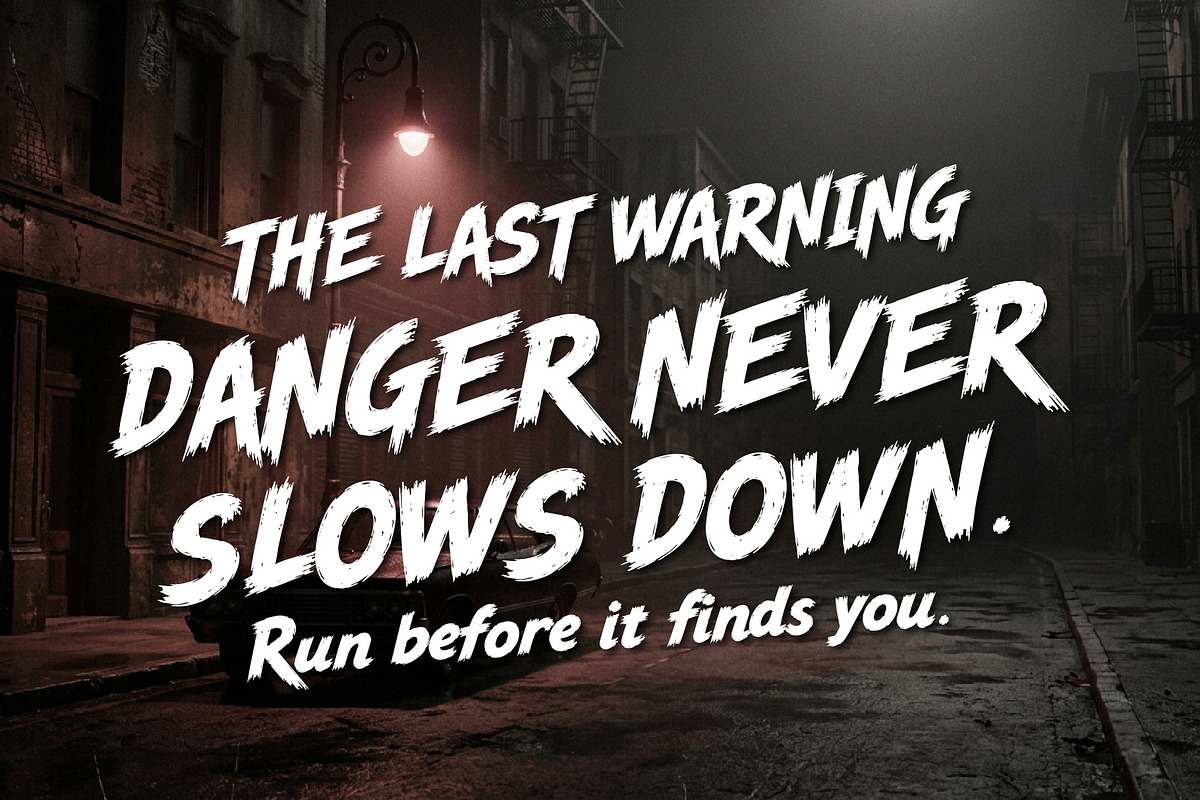 Runster Dread - Raw Intense Font, a Handwritten Font by HypeWorksCo (Photo 8 of 16)