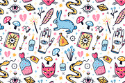 Magic seamless patterns, a Pattern Graphic by Good Studio (Thumbnail 4 of 8)