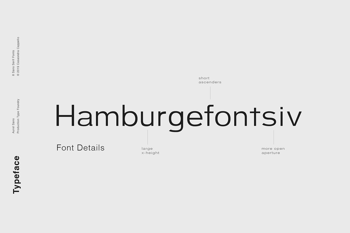 Aurel - An Open Sans Serif Typeface preview 3