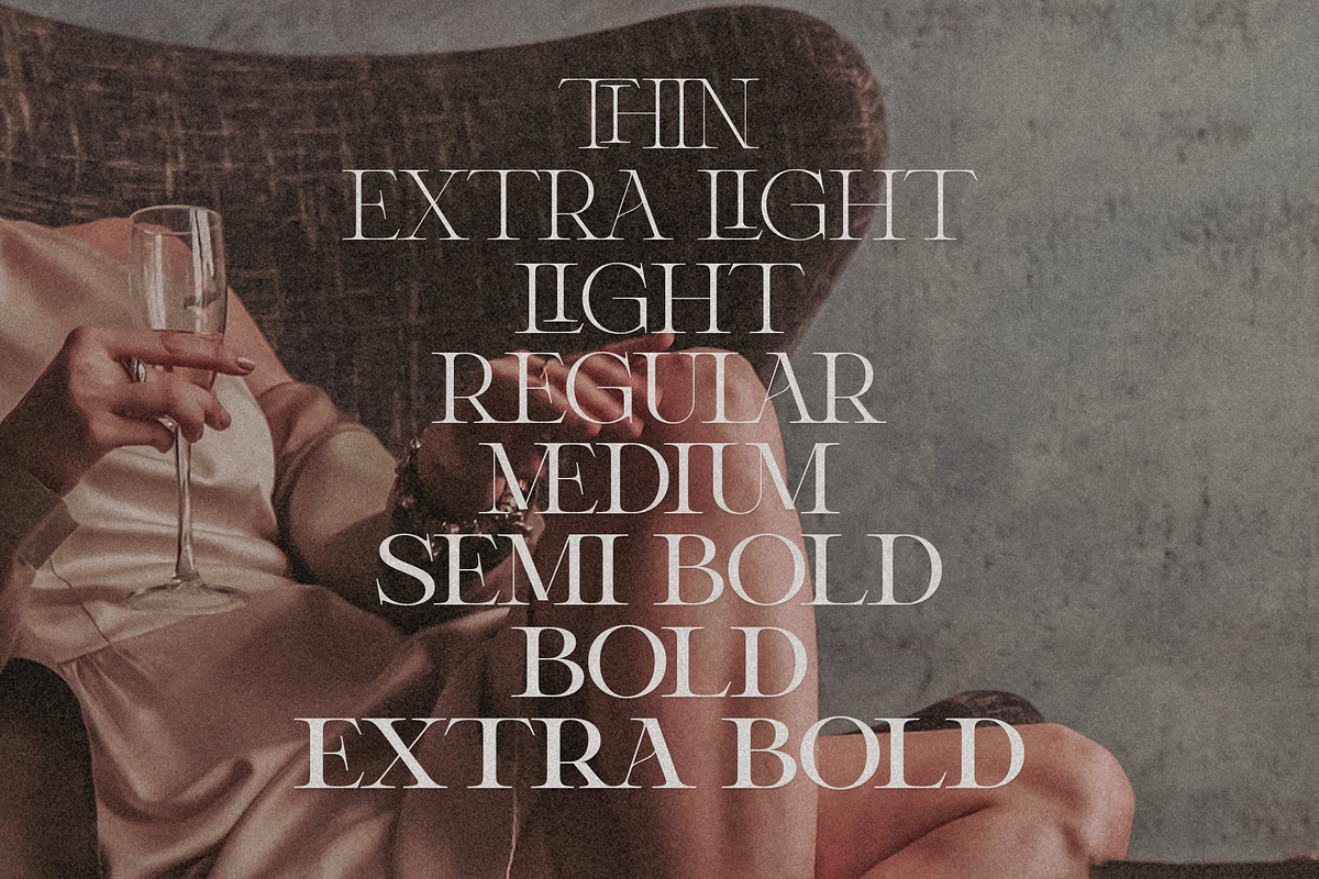 Delluna | Ligature Serif Family, a Serif Font by Krismagraph (Photo 7 of 14)