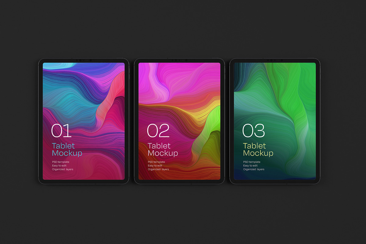 iPad Pro Mockup Set | Tablet Screen, an iPad Mockup by Deeplab (Photo 16 of 19)