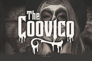 Coovico Bloody Typeface