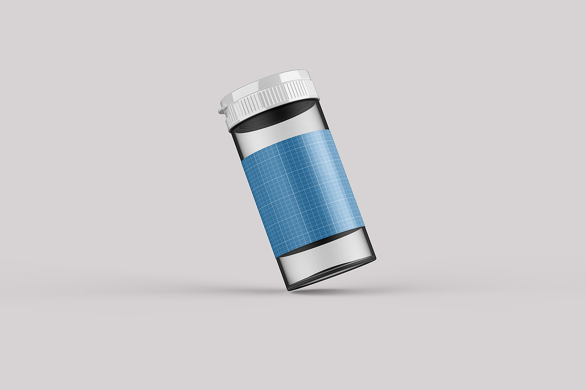 Transparent Plastic Bottle Mockup, a Product Mockup by Illusiongraphic (Photo 14 of 20)