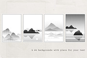 Risographic mountains, an Object Illustration by Nadia Murash (Thumbnail 4 of 5)
