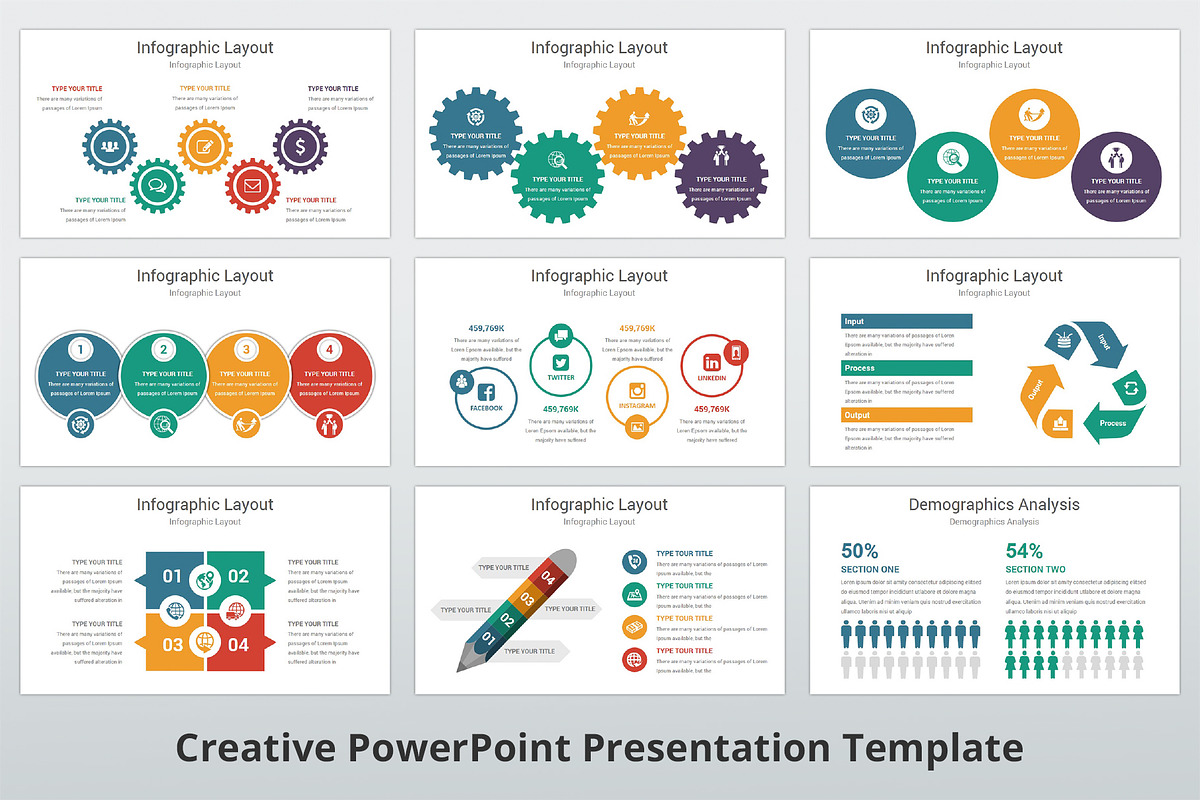 Creative PowerPoint Template, a Presentation Template by GraphicStan (Photo 14 of 23)