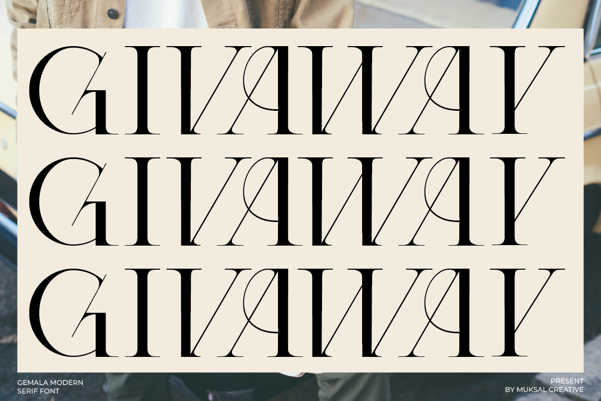 Gemala, a Serif Font by Muksal Creative (Photo 6 of 10)