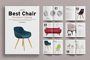 Chair Furniture Catalog Layout, a Brochure Template by ContestDesign (Thumbnail 1 of 3)
