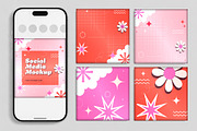 Instagram Social Media Post Mockup, a Social Media Template by studiogstock (Thumbnail 1 of 2)