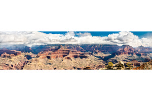 Panorama of grand canyon from mather stock photo containing grand and canyon, a Nature Photo by Leonid Andronov