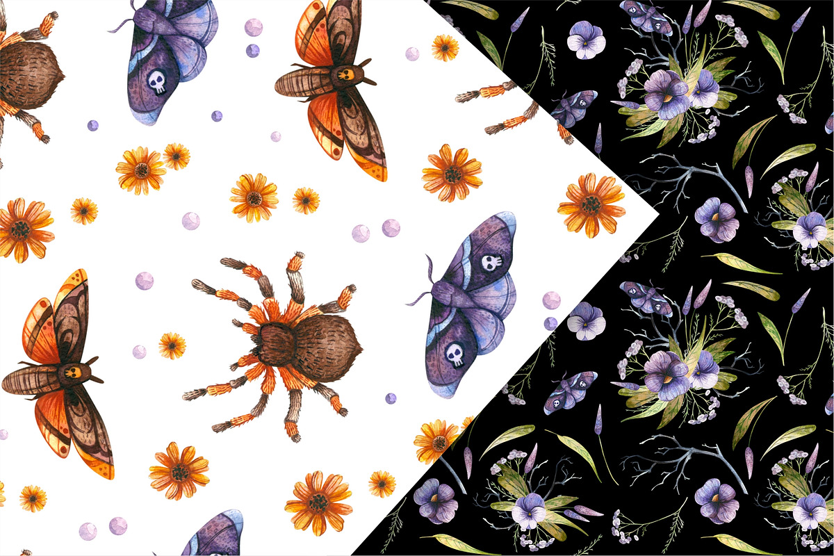Watercolor Halloween Clipart, an Object Graphic by Valin Malin (Photo 10 of 14)
