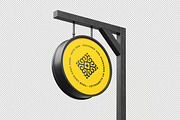 High Quality Signboard Mockup, an Advertising Mockup by zpackcreative (Thumbnail 4 of 4)