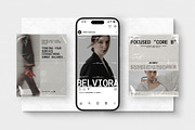 ZENO | Social Media Kit (I), a Social Media Template by The Aesthetic Studio (Thumbnail 2 of 10)
