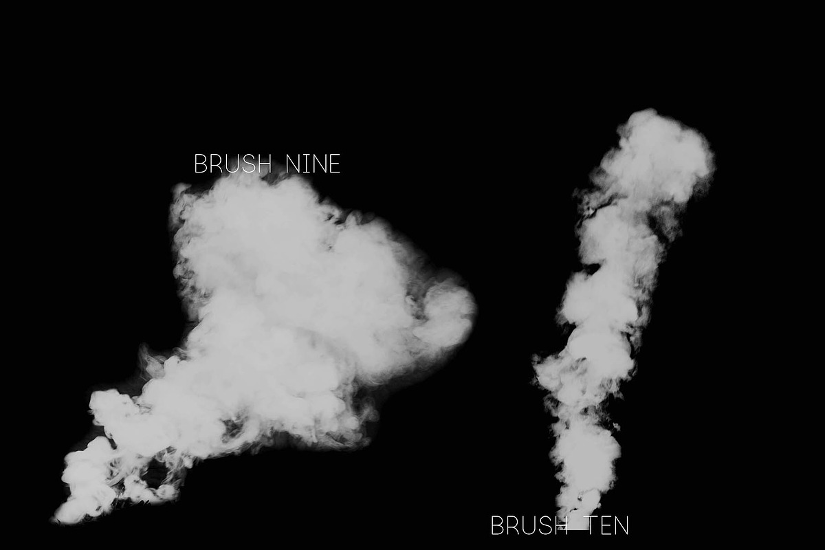 Smoke Photoshop Brushes, an Object Graphic by BlueBooks (Photo 6 of 6)