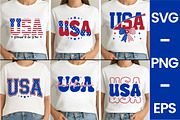 Usa Svg Bundle, 4th Of July PNG, an Object Graphic by EllaMaiyaali (Thumbnail 1 of 6)