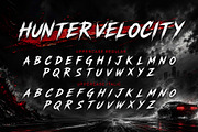 Hunter Velocity, a Script Font by Yoga Letter (Thumbnail 7 of 10)