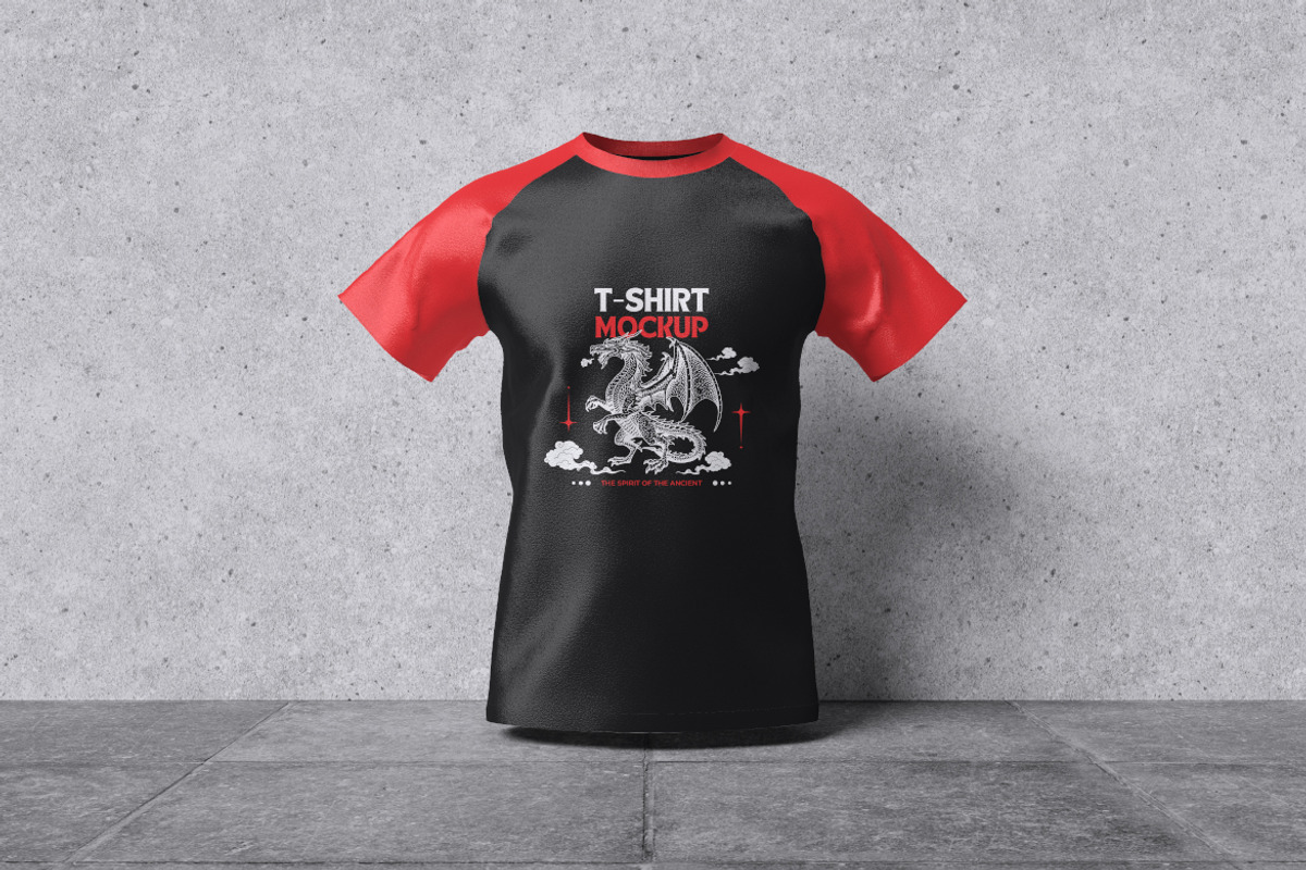 T-Shirt Mockup, a Merchandise Mockup by Pikachudesign (Photo 2 of 5)