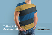 10 T-Shirts Men's Mockups, a Shirt Mockup by Grow Design Craft Studio (Thumbnail 3 of 7)