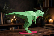 Dinosaur sculpture - 3d papercraft, a Card Template by PAPER amaze (Thumbnail 3 of 4)