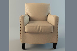 Alabaster Leather Chair