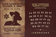 The Wildtern Typeface, a Serif Font by Burntilldead (Thumbnail 7 of 13)