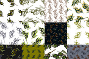 Olivet - olive branch collection, a Decorative Illustration by VioSilent (Thumbnail 6 of 10)