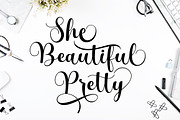 Ameliora - 3 Font, a Script Font by MjStudio31 (Thumbnail 3 of 15)