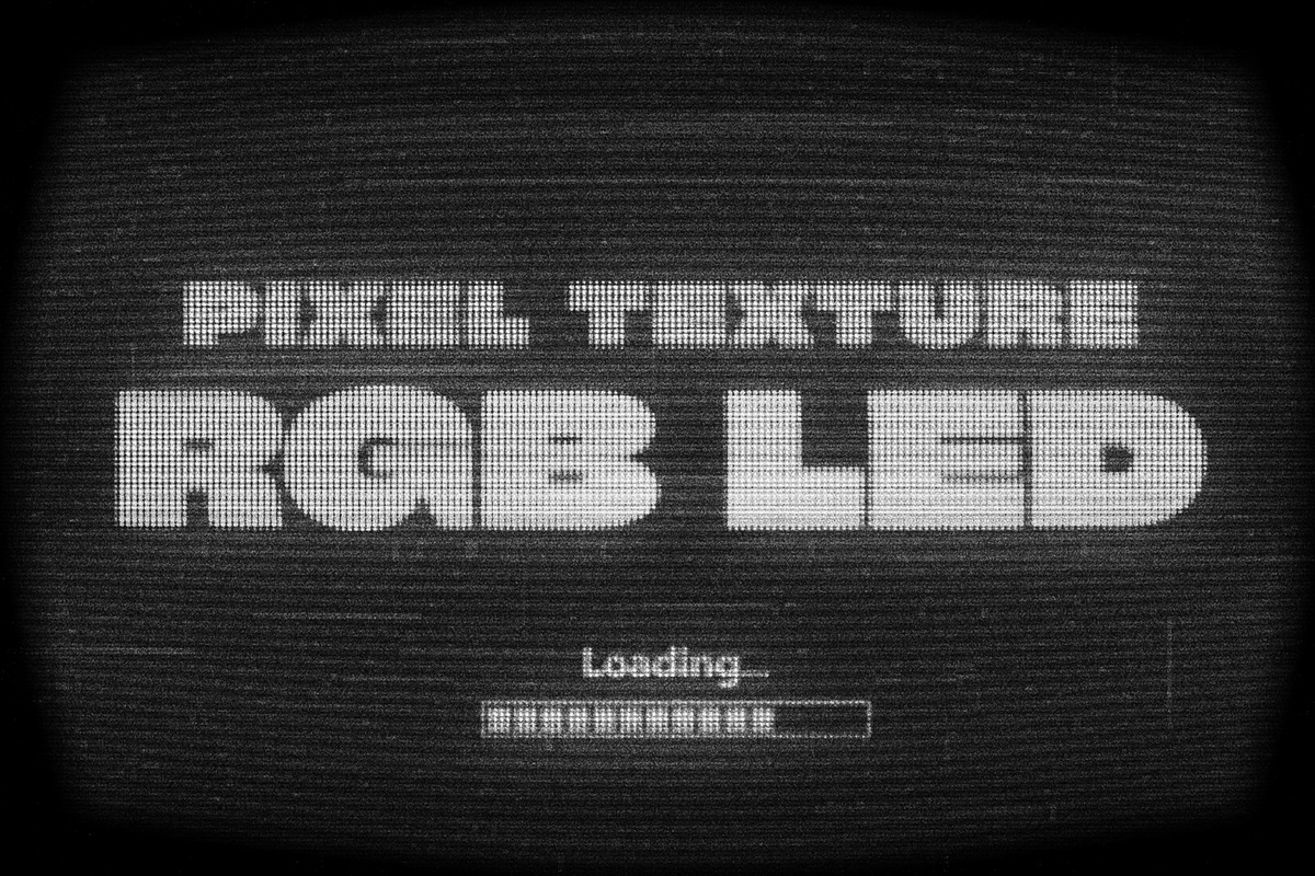 TV Display Screen Text Effect, a Layer Style Add-On by PopotLane (Photo 4 of 7)
