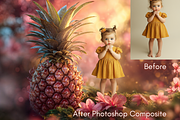 Pineapple Dream Digital Backdrop, a Background Photo by Winwin Design Art (Thumbnail 2 of 5)