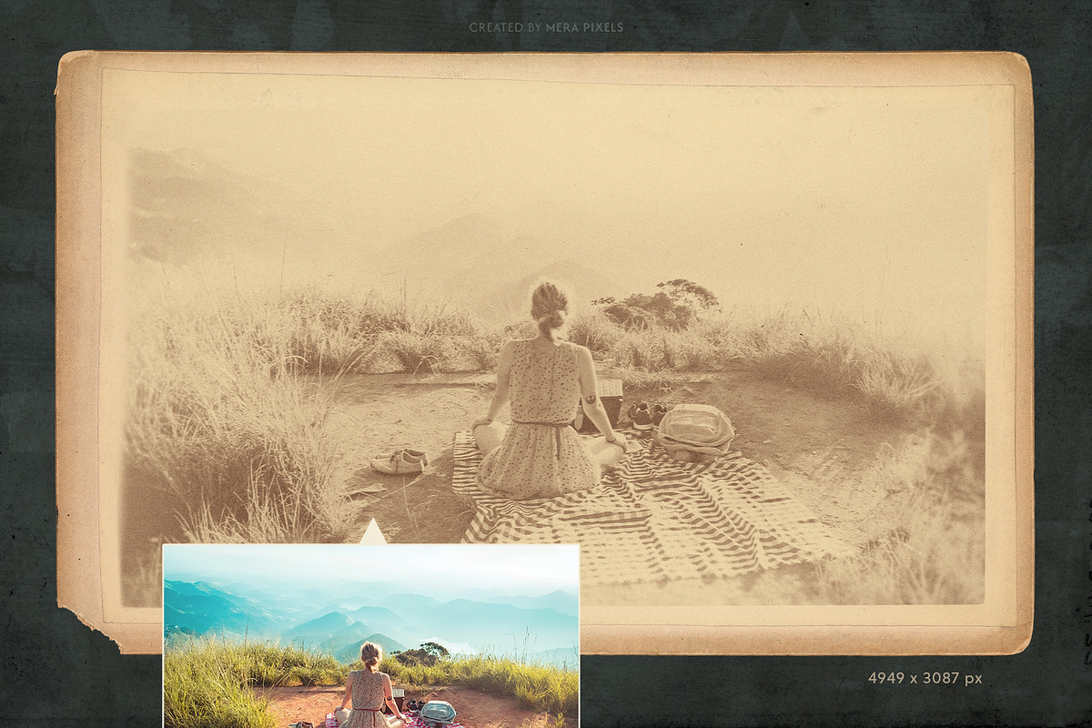 Vintage Photo Maker, an Action Add-On by Mera Pixels (Photo 2 of 12)