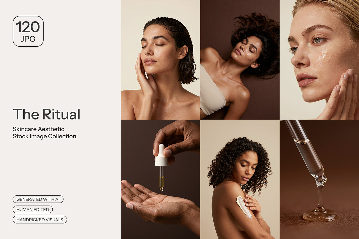 120 Beauty Skincare Stock Images IV, a Beauty & Fashion Photo by Wildfield Studio (Photo 1 of 7)