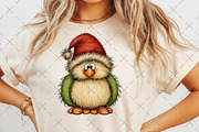 Santa Hat Bird PNG, an Illustration by Craft Nest (Thumbnail 5 of 6)