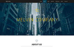 Melvin - Business Template