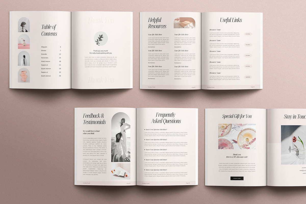Client Offboarding Canva Template, a Magazine Template by Sierra Creative Studio (Photo 7 of 10)