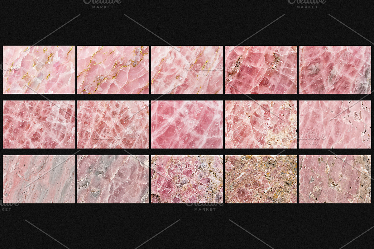 15 Pink Quartz Stone Backgrounds, a Background Graphic by smishura (Photo 2 of 5)