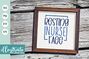 Nurse SVG Cut File Bundle, a Healthcare Illustration by illuztrate (Thumbnail 5 of 13)