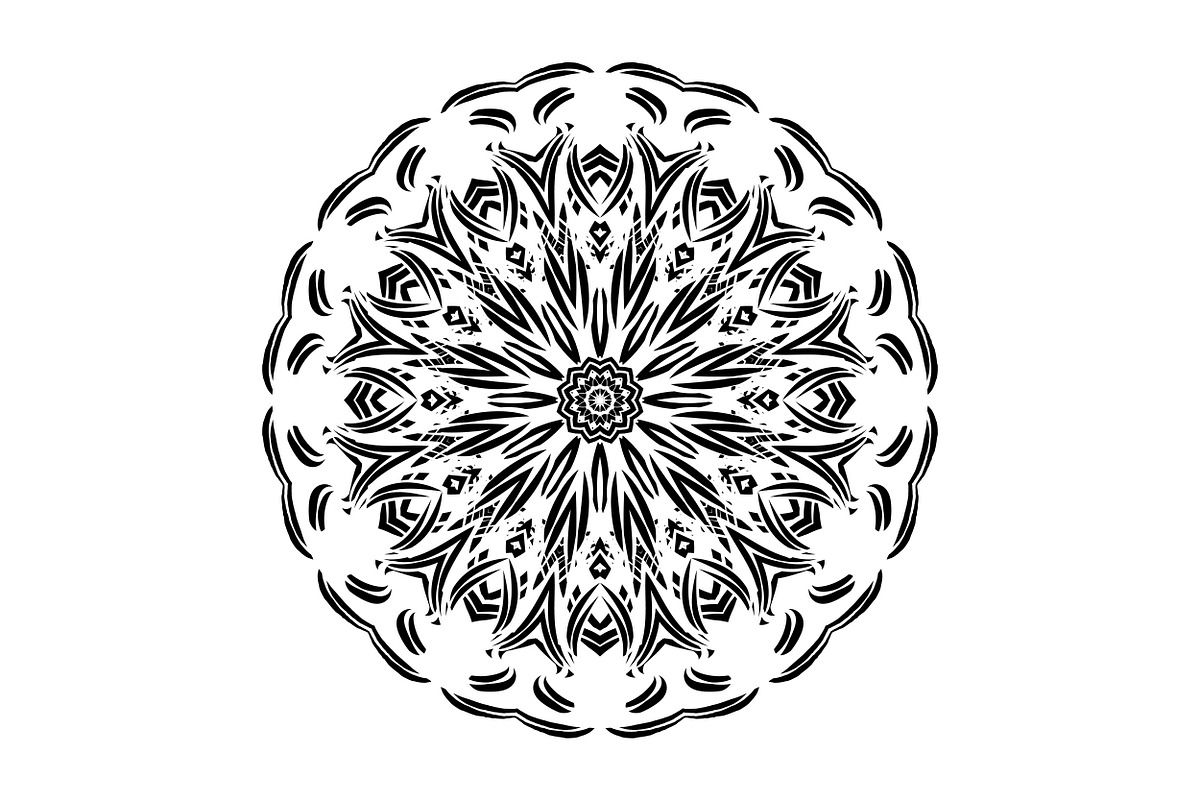 High Quality Mandala Clipart Bundle, a Decorative Illustration by NJ Himel (Photo 58 of 103)