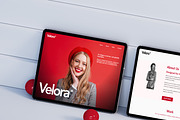 VELORA | Portfolio WordPress theme, a WordPress Template by Cubex Design (Thumbnail 3 of 8)