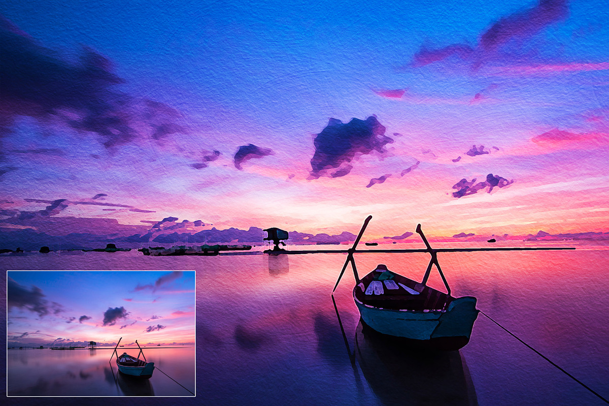 Oil Painting Effect Photoshop, an Action Add-On by liptouse (Photo 3 of 7)
