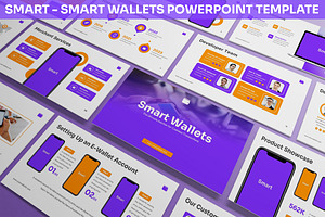 Smart - Smart Wallets Powerpoint, a Presentation Template by SlideFactory