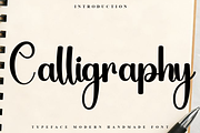 Calligraphy, a Handwritten Font by FreshTypeINK (Thumbnail 1 of 8)